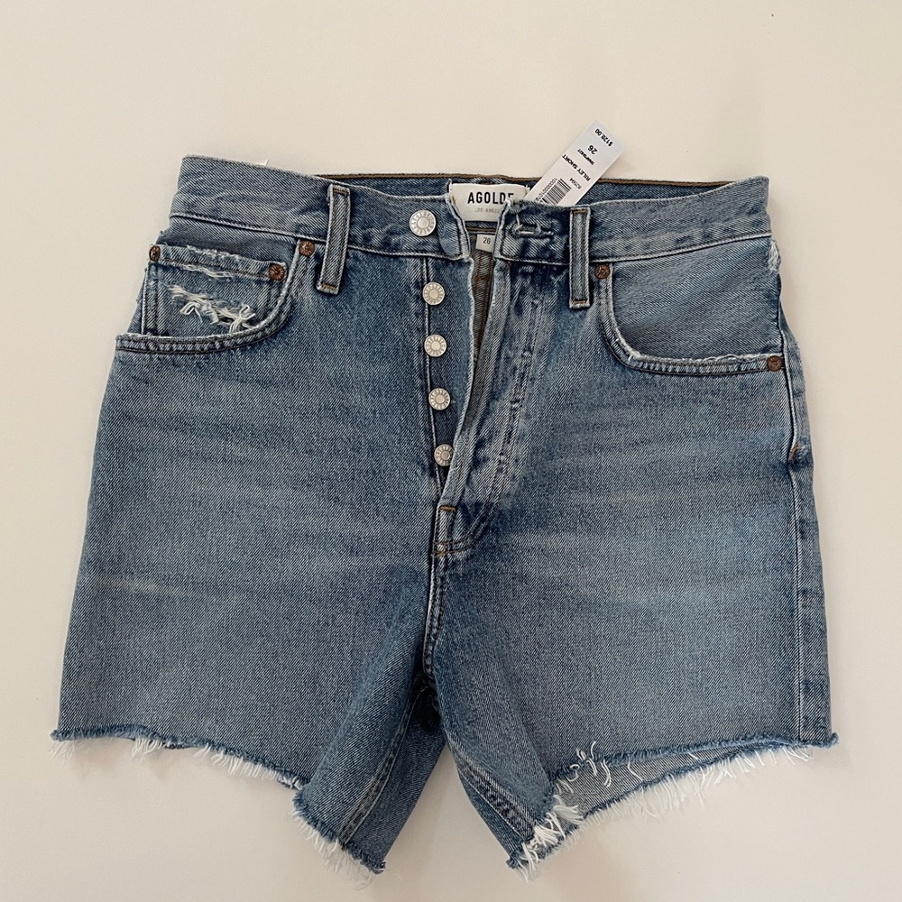 AGOLDE Riley Short, size 26, NWT (Aritizia)